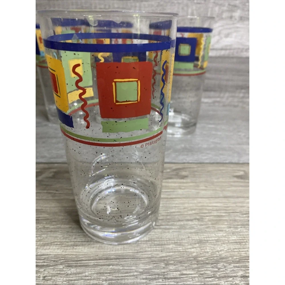 Set of 4 Pfaltzgraff‎ SEDONA PLASTIC Tumblers 16 oz  6 1/4